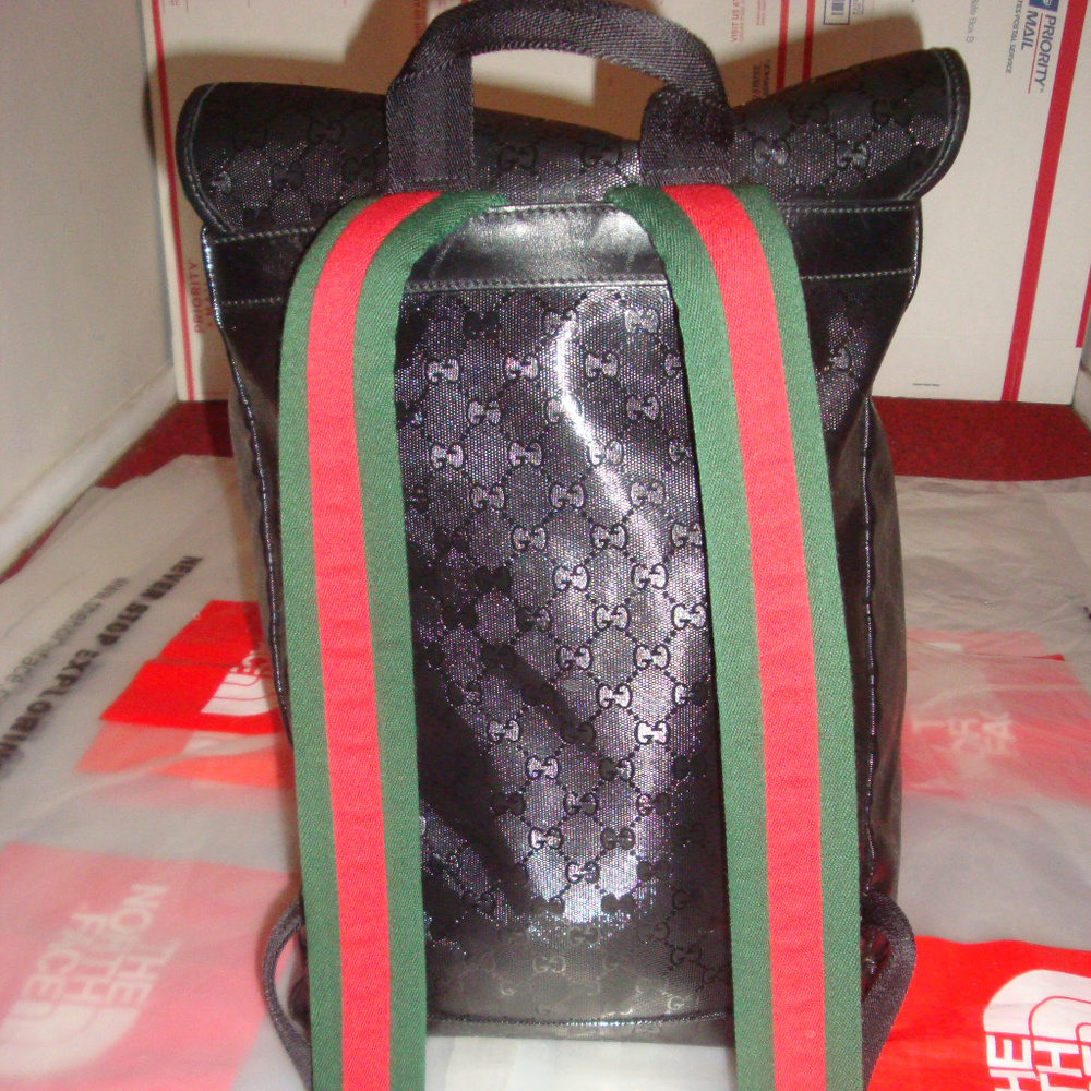 Limited Edition 500 by Gucci Black GG Backpack